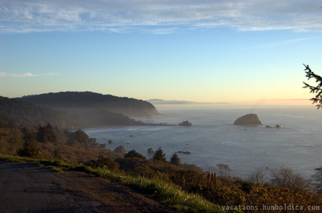 Beach on California's northern coast