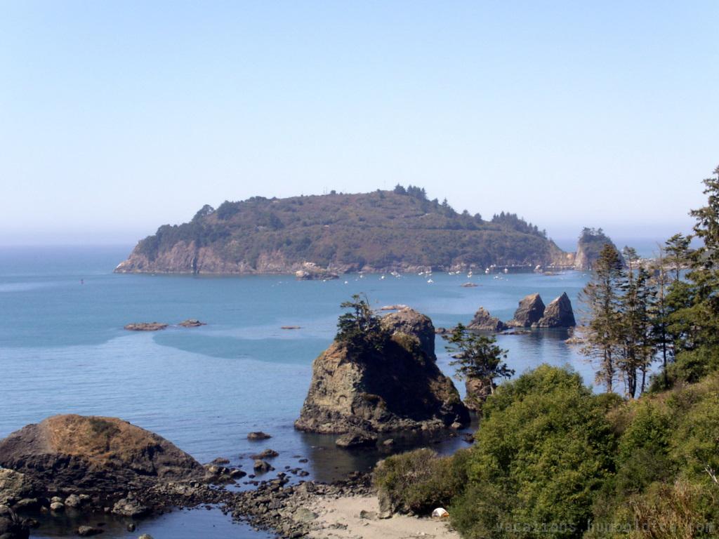 Beach on California's northern coast